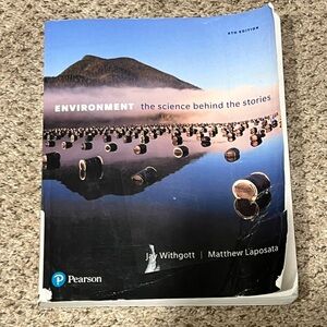 Environment: The Science Behind the Stories Pearson Textbook